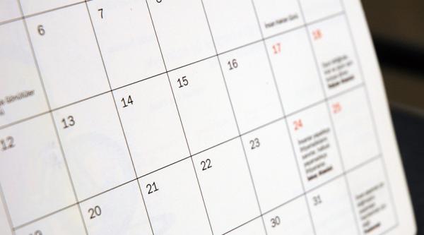 A calendar